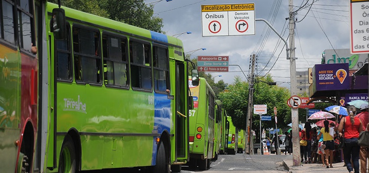 Retomada do Transporte público em Teresina.
