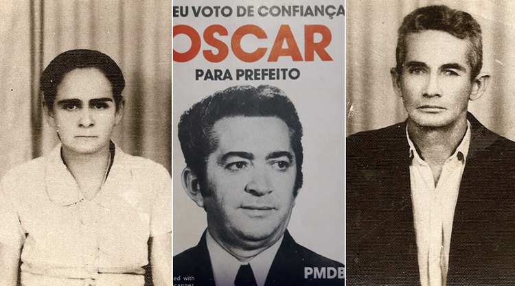 Zefinha, Dr. Oscar e João Manoel