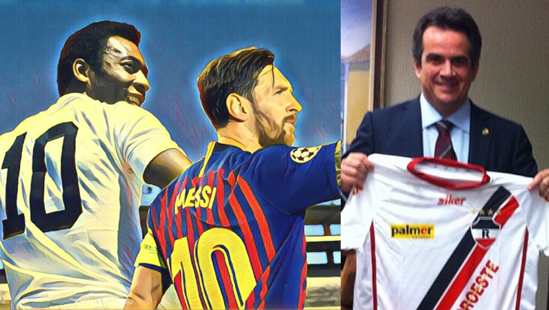 Eleições/2022 no Piauí: Pelé e Messi x Ciro Nogueira