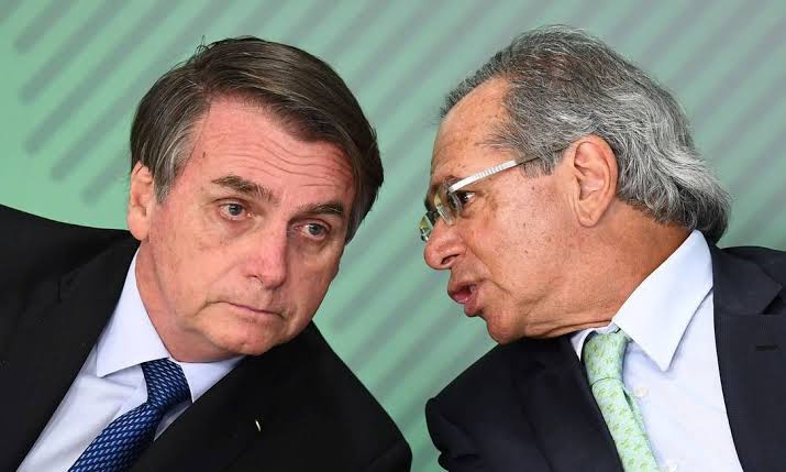Bolsonaro e Paulo Guedes