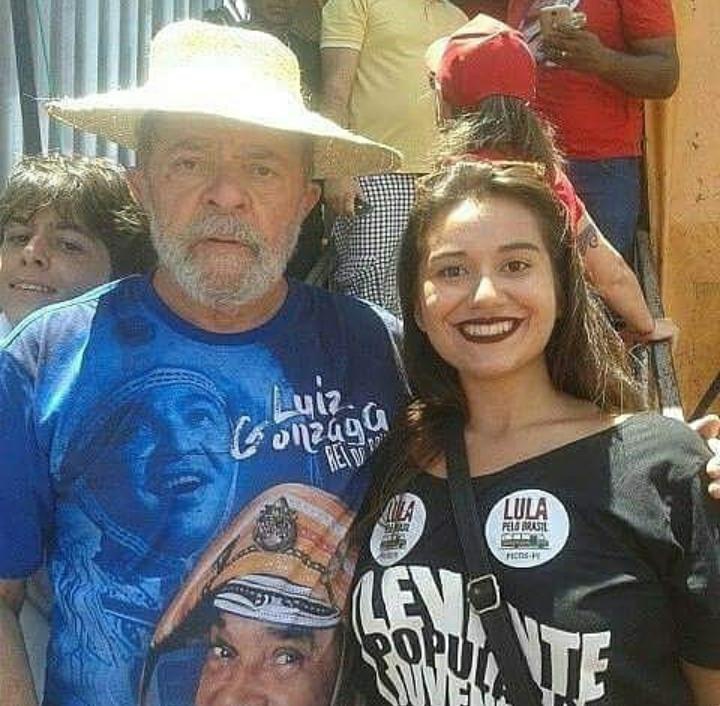 Com Lula, durante a Caravana Lula pelo Nordeste