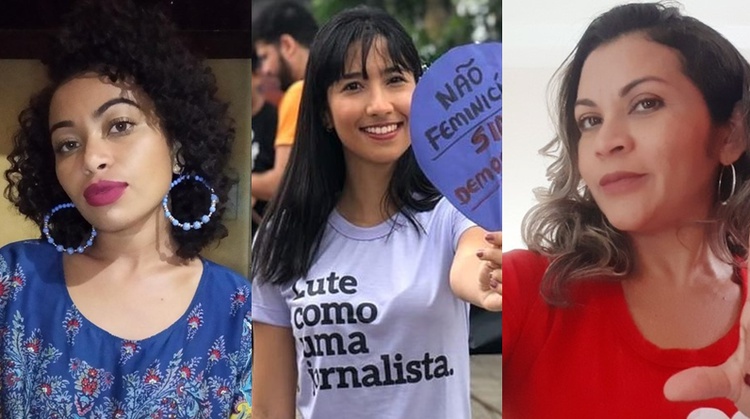 Edilane, Isadora e Neide