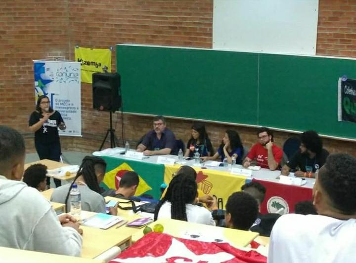 Em Brasília, representando o Campus de Picos no Congresso Nacional dos/as Estudantes em 2019
