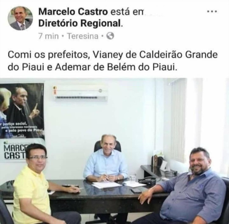 Erro de digitação nas redes sociais do senador não passou despercebido, e tem repercutido na internet