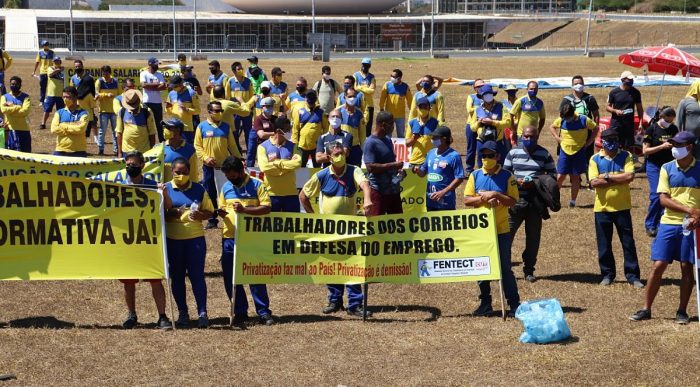 Greve dos funcionários dos Correios