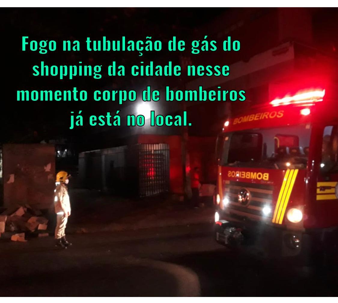 Incêndio no Shopping da Cidade em Teresina