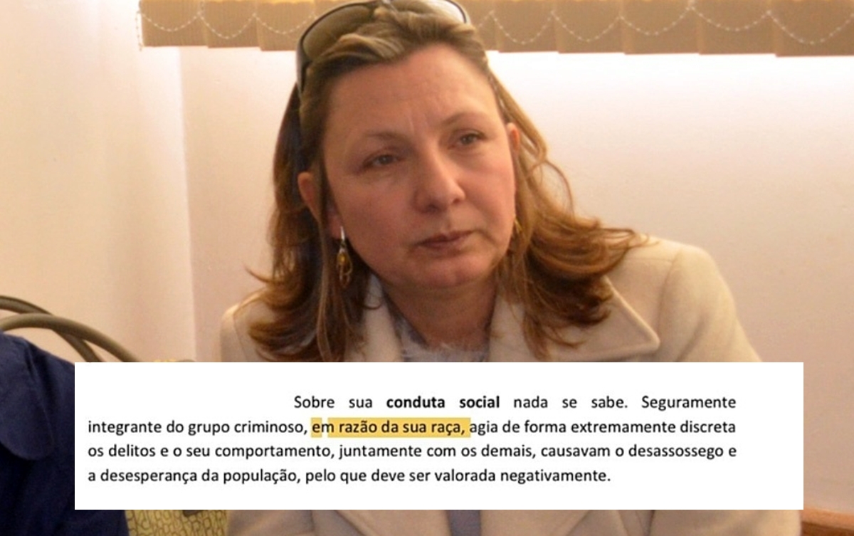 Sentença: condenado; motivo: ser negro