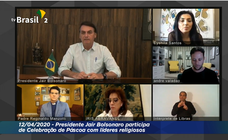 O padre já participou um especial de Páscoa ancorado pelo presidente Jair Bolsonaro,na TV Brasil. Onde o presidente virou ”apresentador” da TV Estatal, paga pelo dinheiro público