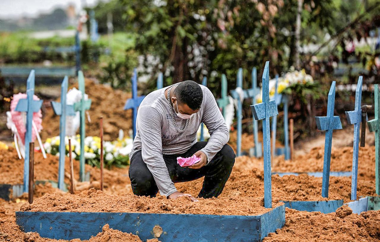 Brasil: Não vacinados são 80% dos mortos e internados por covid-19