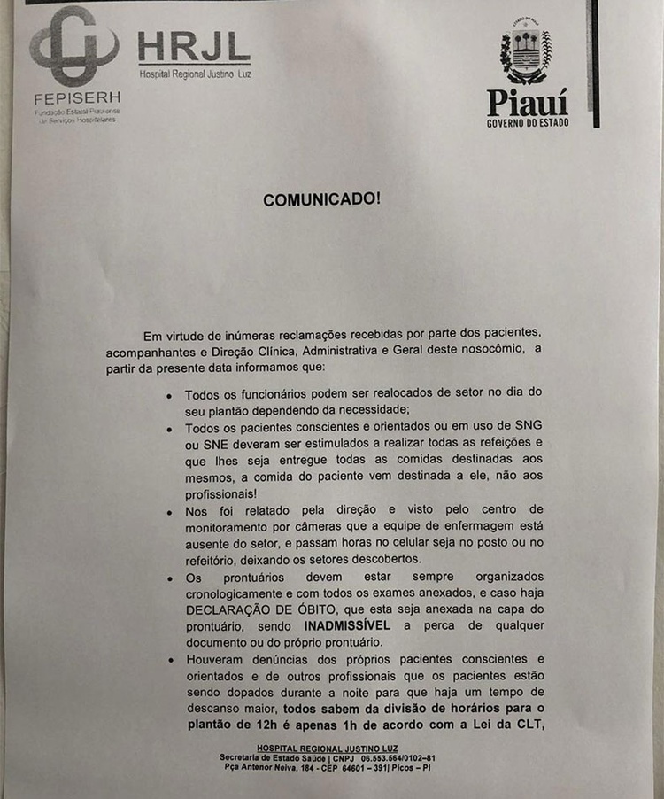 Comunicado