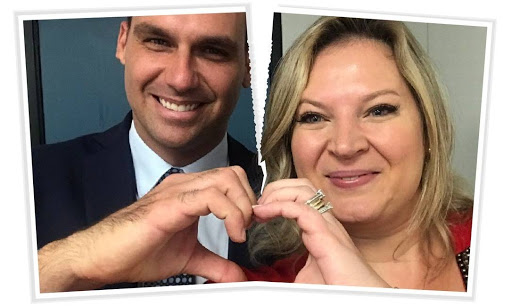 Novo ataque: Eduardo Bolsonaro chama Joice Hasselmann de “leitoa”