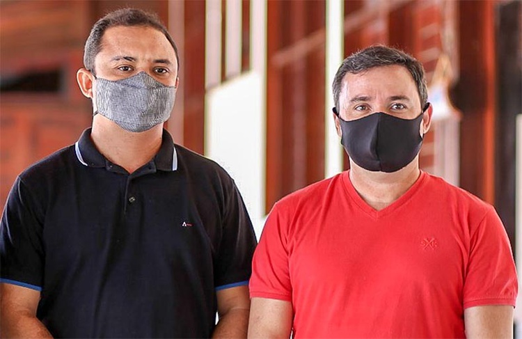 Fábio Novo (PT) e Erico Luiz (Solidariedade)