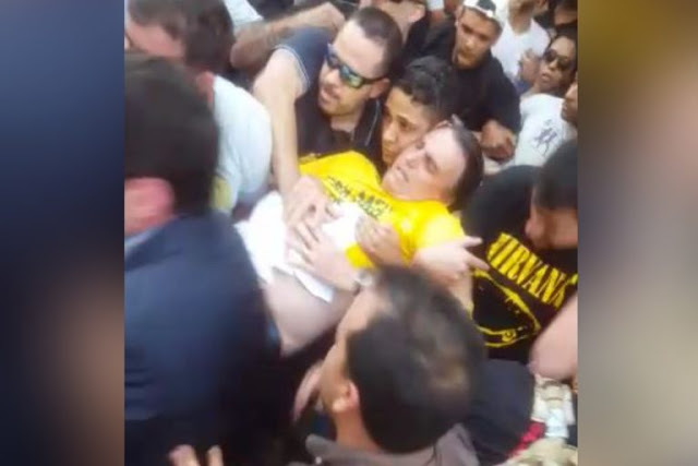 Há 2 anos acontecia a facada em Bolsonaro