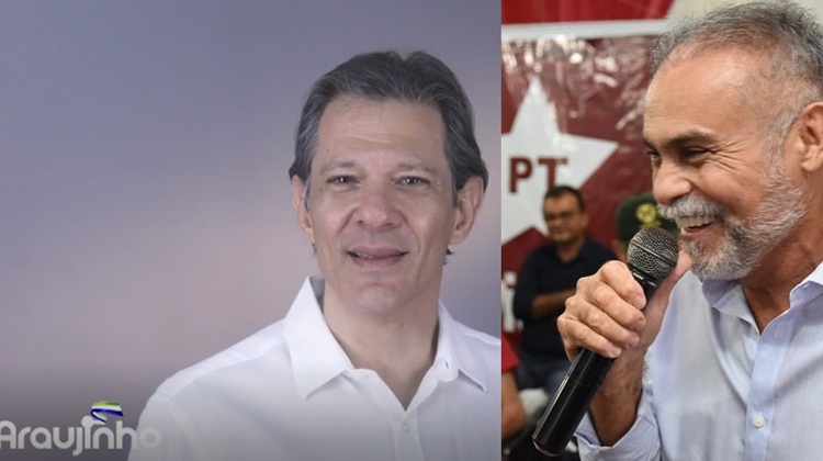 Fernando Haddad apoia Araujinho