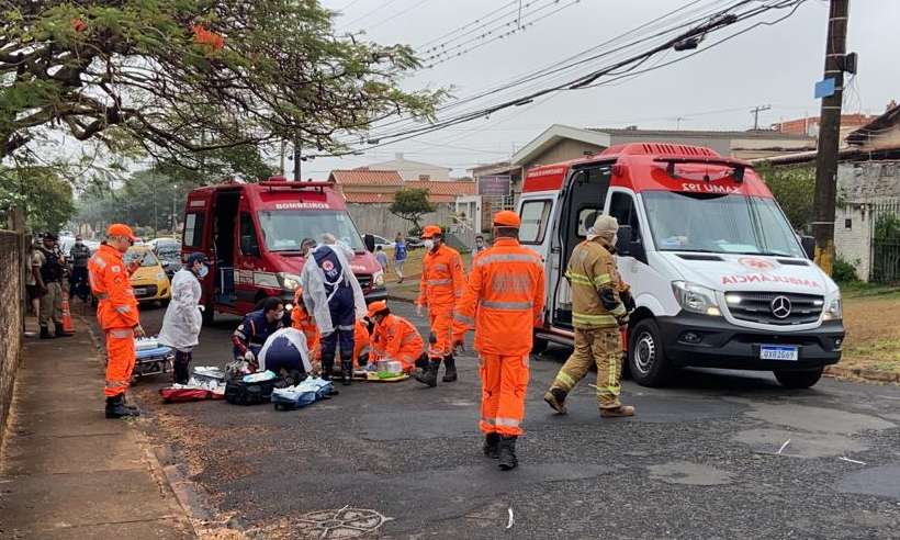 Após mais de meia hora de massagem cardíaca, bombeiros reanimam menina de 5 anos