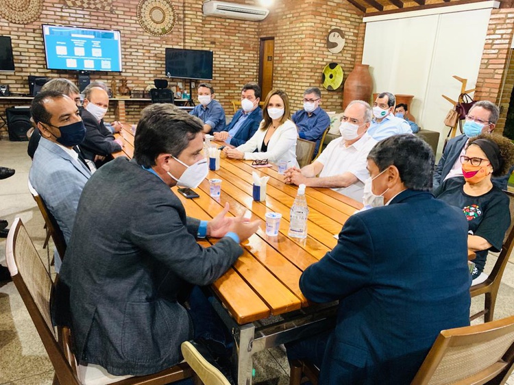 Reunião de WDias com prefeito de Maricá