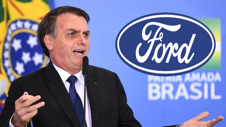 Brasil perde investimentos Bolsonaro/Ford