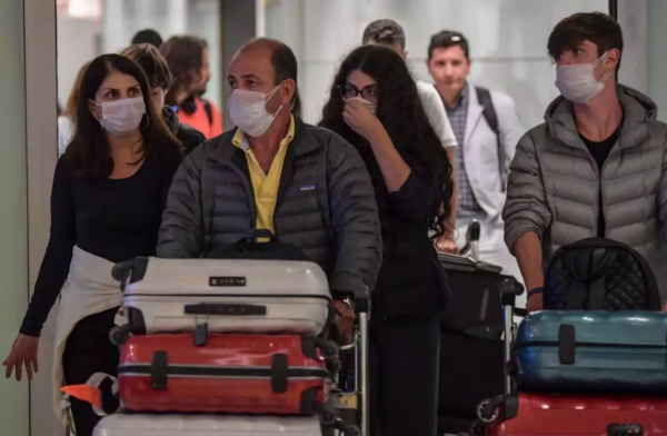 Brasileiros no aeroporto