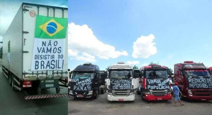 Caminhoneiros ameaçam entrar em greve