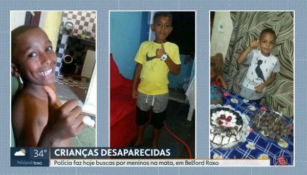 Parentes em busca de crianças desaparecidas em Belford Roxo sofrem acidente de carro