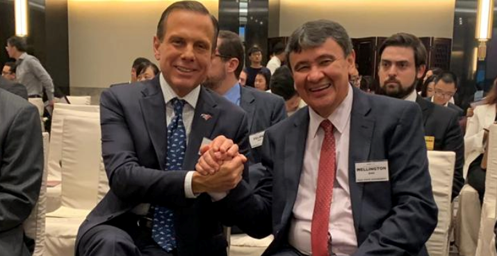 Governadores se irritam com Doria e Wellington Dias faz a mediação