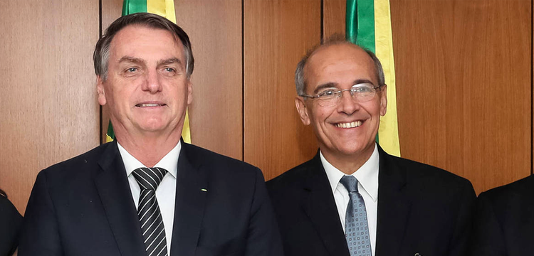 Mauro Luiz de Britto Ribeiro e Jair Bolsonaro