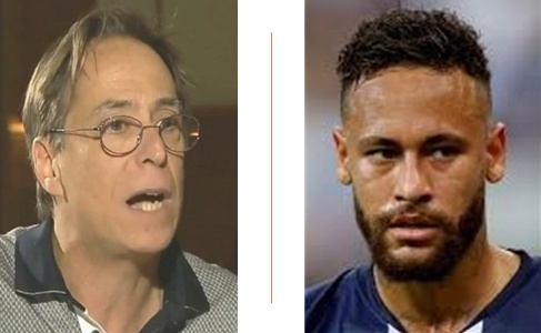 Pedro Cardoso e Neymar