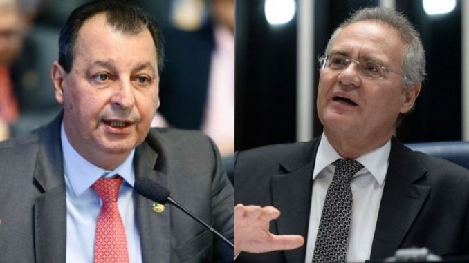 Aziz e Renan estão rompidos por causa de relatório da CPI, dizem aliados