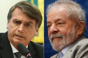 Bolsonaro e Lula(GGN)