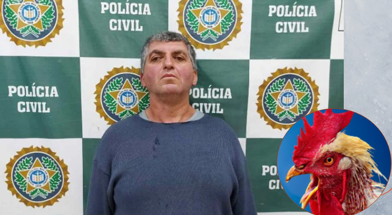 Polícia prende acusado de matar vizinho por galo cantar “Bolsonaro”