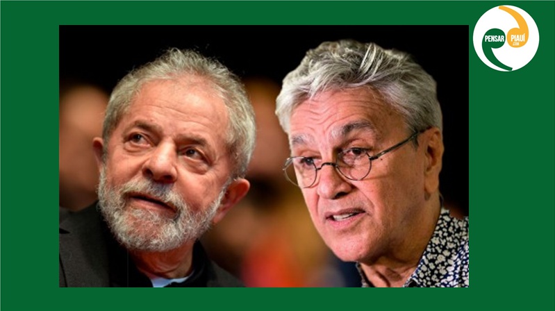 Lula e Caetano Veloso