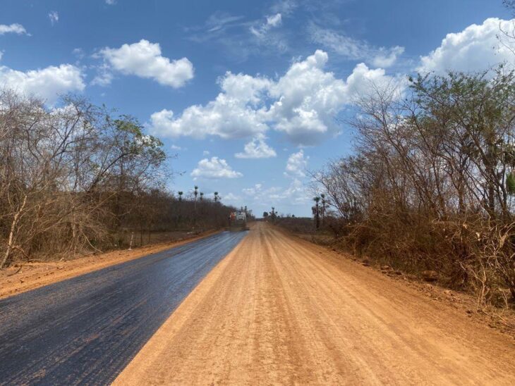 Governo avança com obras em rodovias da região dos Cocais