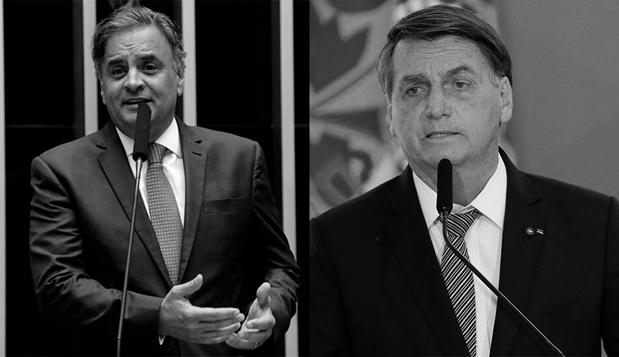 Quem disse que não pode piorar? Aécio Neves quer ser vice de Bolsonaro em 2022