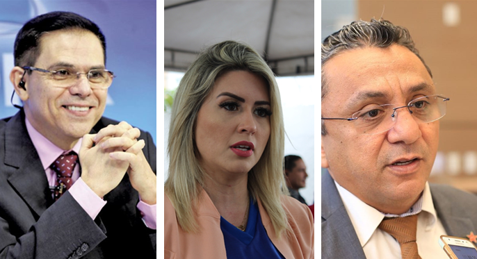 Amadeu, Anamelka e Dudu são os preferidos para deputado estadual, diz pesquisa