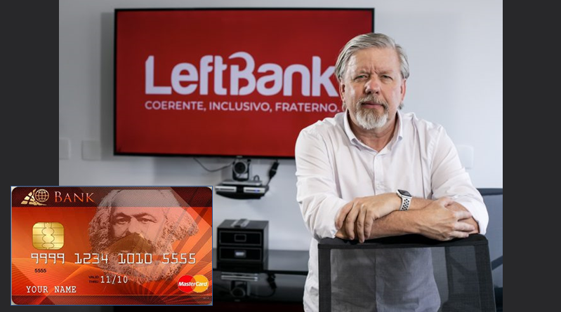 LeftBank vai realizar sonho esquerdista de ter cartão bancário com Karl Marx