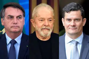 Bolsonaro, Lula e Moro(Sérgio Lima)