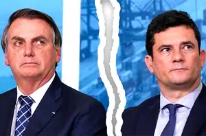 Bolsonaro x Moro(Reprodução)