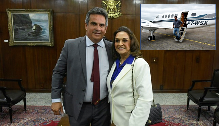 Mamãe de Ciro Nogueira não tem avião, mas gastou R$ 46,9 mil com combustível