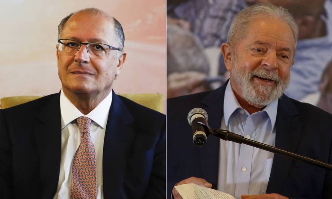 Lula e Geraldo Alckmin