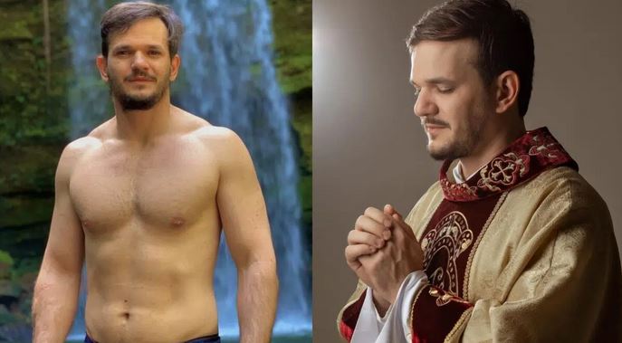 Padre Patrick comenta repercussão após postar foto sem camisa