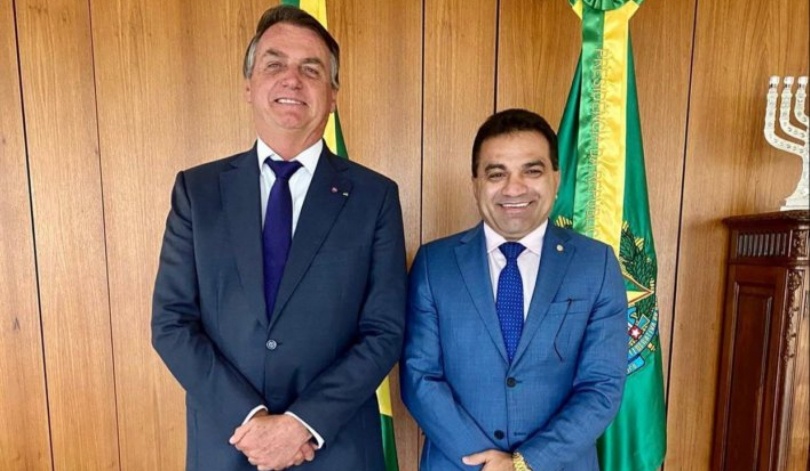 Josimar do Maranhãozinho com Jair Bolsonaro