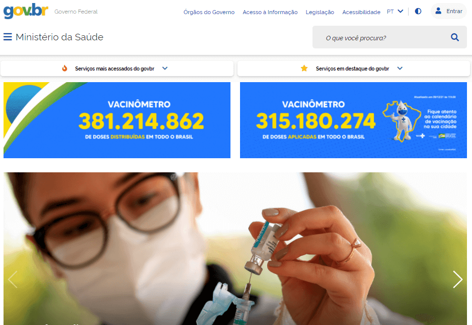 ConecteSUS e página do Ministério da Saúde são alvo de hackers