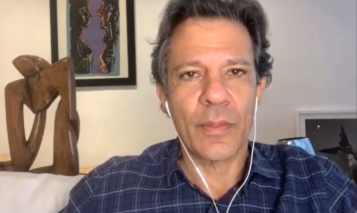 Haddad admite ser opção em 2022: “Não podemos deixar Bolsonaro em campanha”