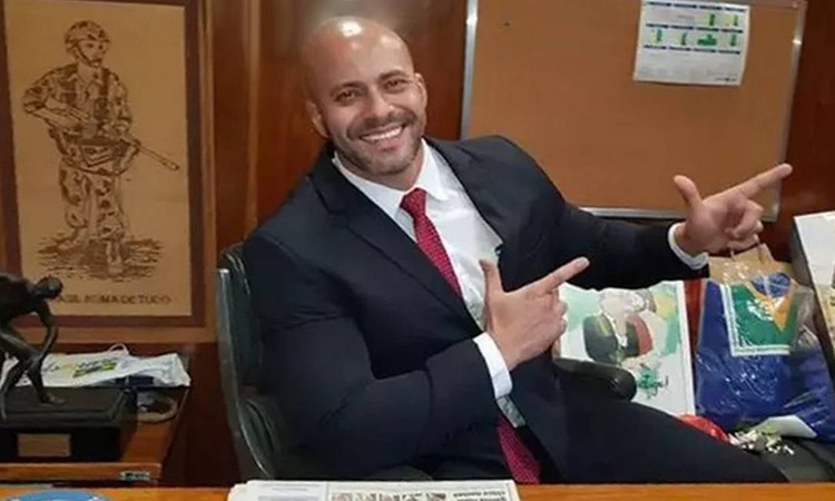 Bolsonarista Daniel Silveira