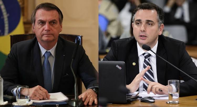 Bolsonaro e Rodrigo Pacheco