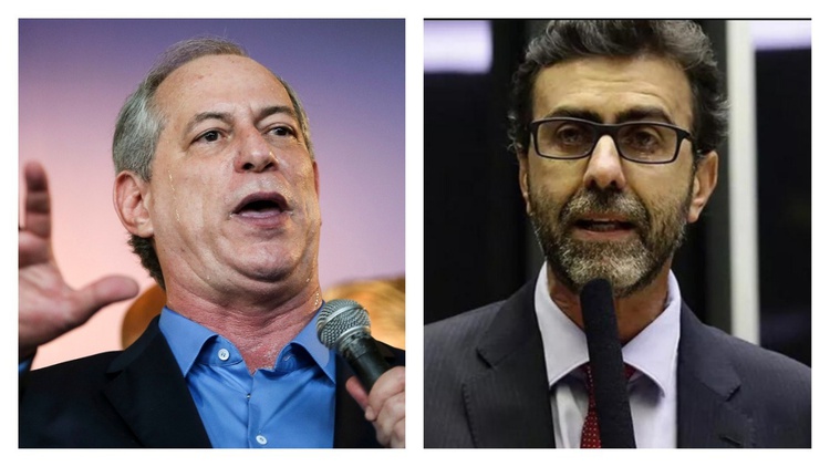 Ciro Gomes e Marcelo Freixo