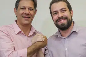 Fernando Haddad e Guilherme Boulos(Folha PE)