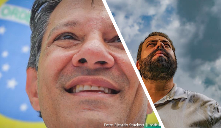 O "lançamento" de Haddad presidente e a bronca de Boulos