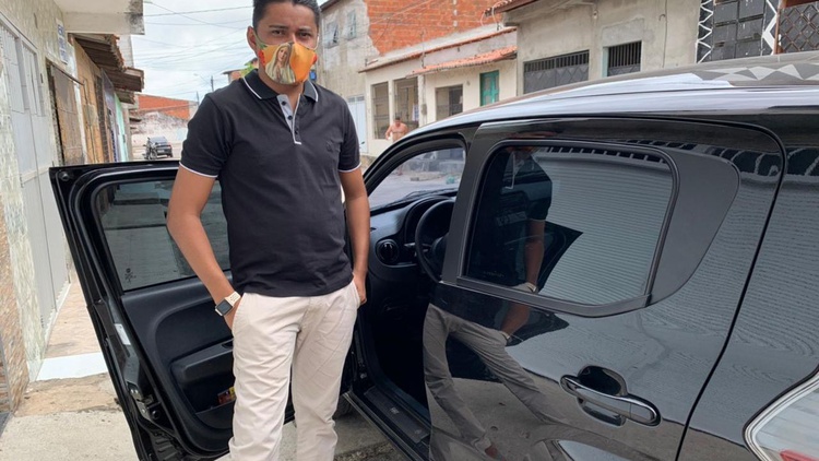 Motorista Francisco Lima, 28 anos, do Ceará