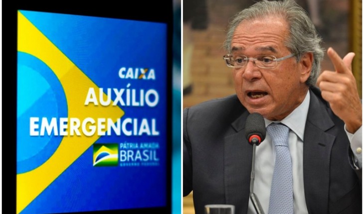 O ministro Paulo Guedes faz chantagem com Auxílio Emergencial